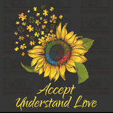 DTF Screen Print Image - Accept, Understand, Love